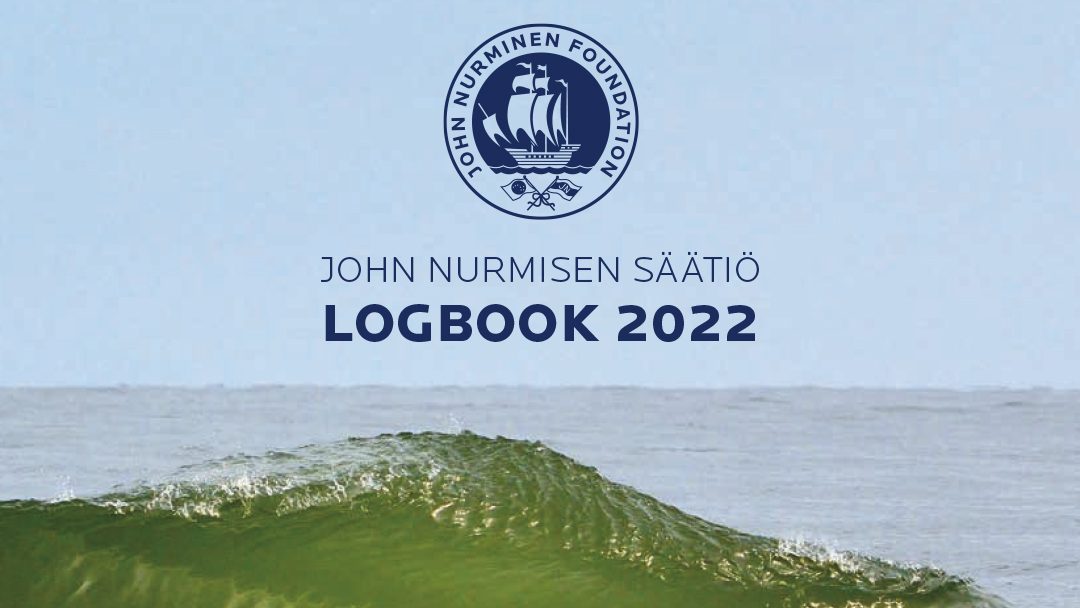 John Nurminen Foundation Logbook 2022 cover